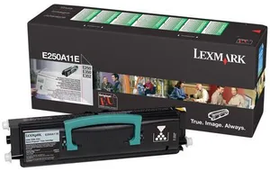 Lexmark Original Toner E250A11E, black, 3500S, Return, Lexmark E250, E35x, O